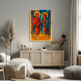 Sts. Perpetua And Felicity Poster