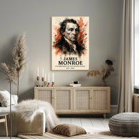 James Monroe 5th President Poster