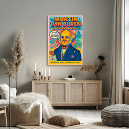 Martin Van Buren The Magician of Modern Politics Poster PosterGoat