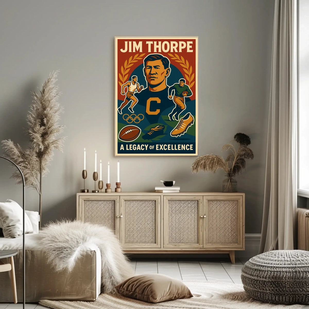 Celebrating Jim Thorpe Poster