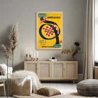 Carrera Panamericana Mexico 1950 Poster