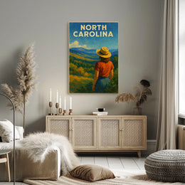 North Carolina Scenic Poster