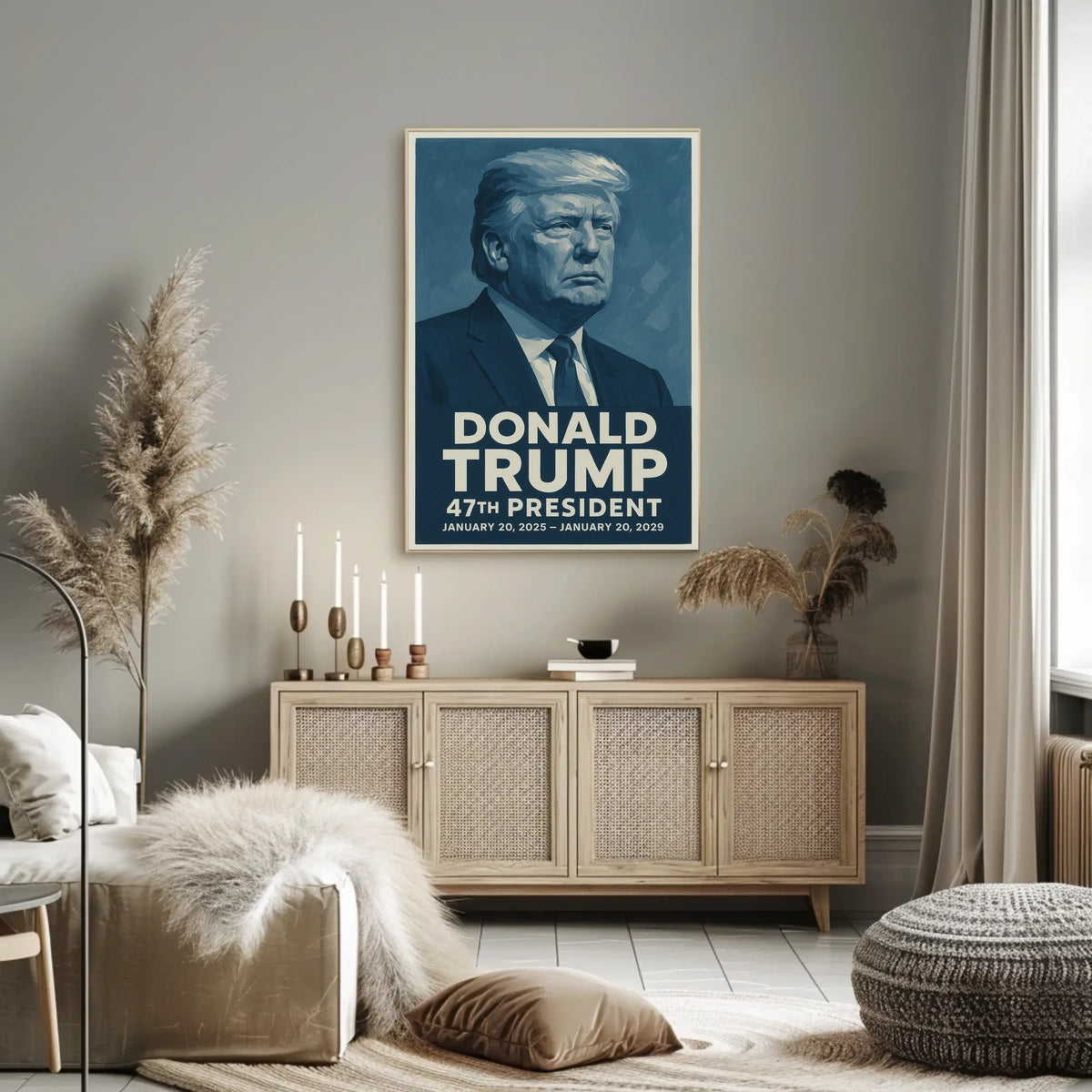 Donald Trump 47th President Poster