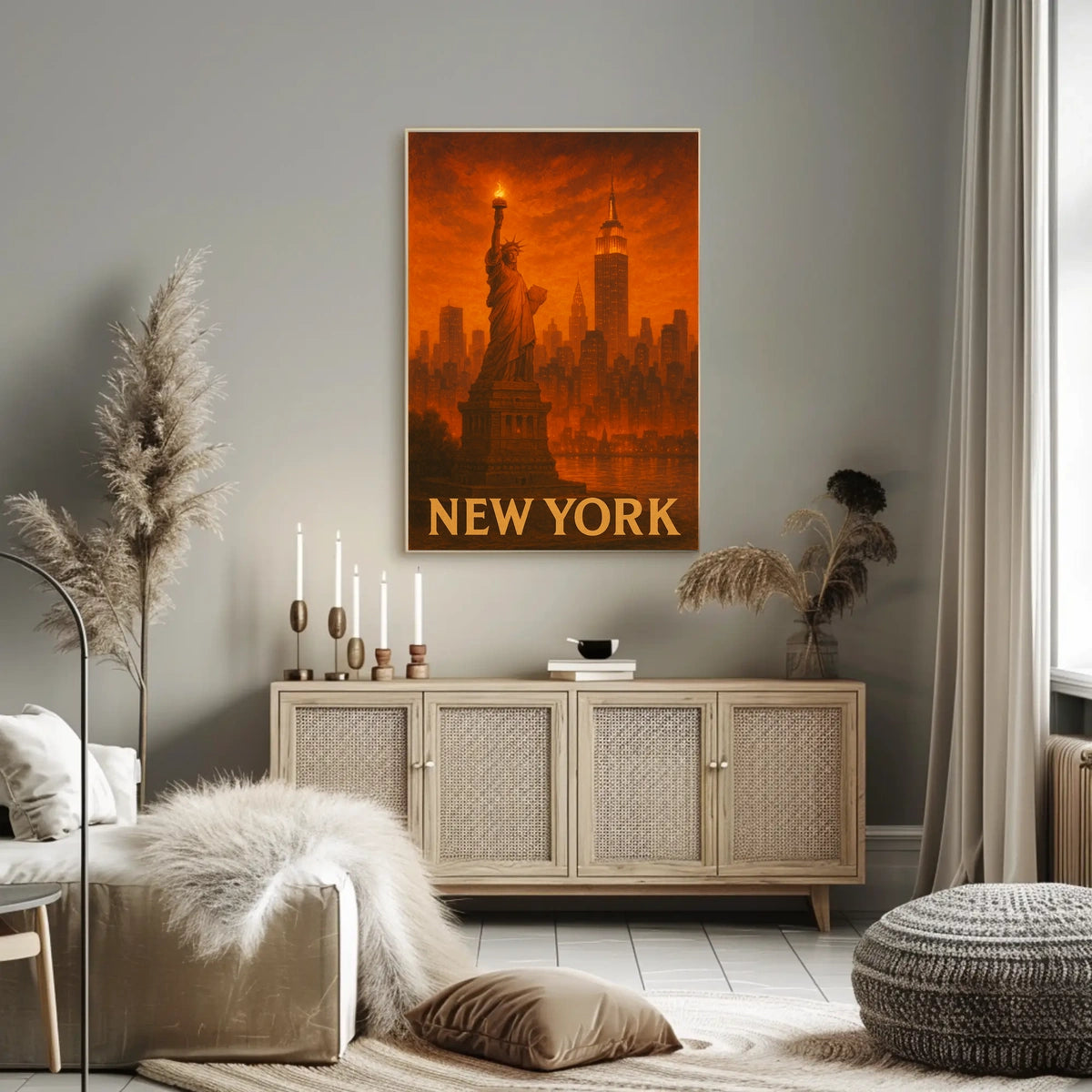 New York Skyline Poster