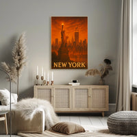 New York Skyline Poster