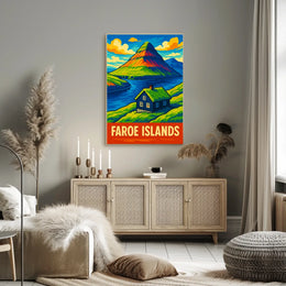 Faroe Islands Scenic Poster