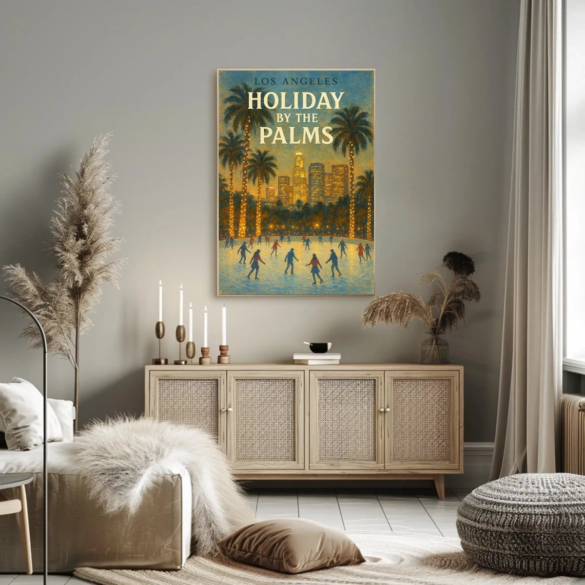 Holiday by the Palms Poster