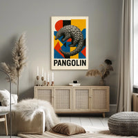Pangolin Art Poster