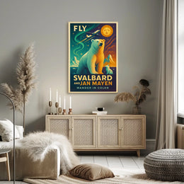 Explore Svalbard And Jan Mayen Poster