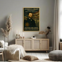 Ulysses S. Grant Presidential Historical Poster