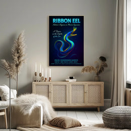 Ribbon Eel Nature's Elegance Poster
