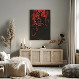The Dark Throne Art Print Poster for Home Decor and Wall Art PosterGoat