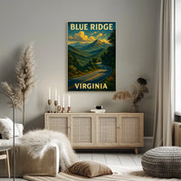 Blue Ridge Virginia Poster