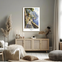 Amalfi Coast Scenic View Poster