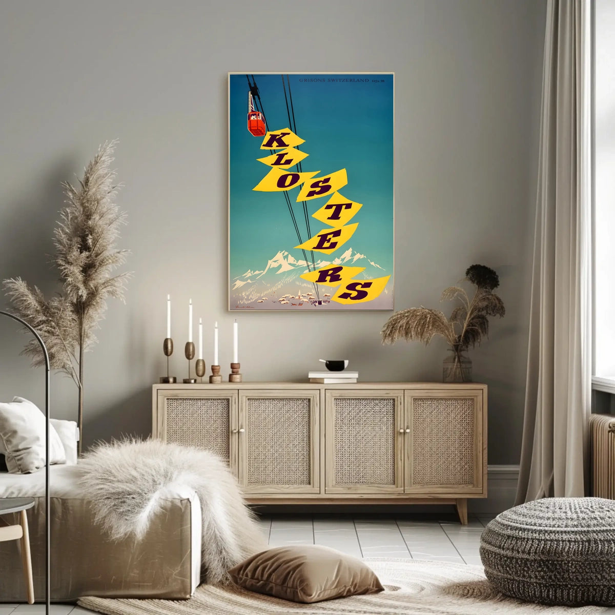 Klosters Grisons, Switzerland Poster