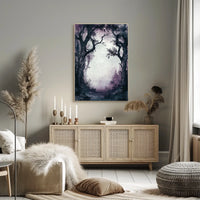 Mystical Forest Wonderland Art Print National Park Poster