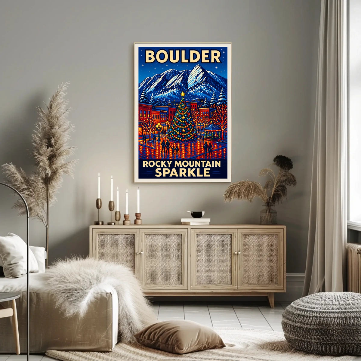 Boulder Holiday Celebration Poster