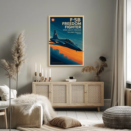 F-5B Freedom Fighter Poster