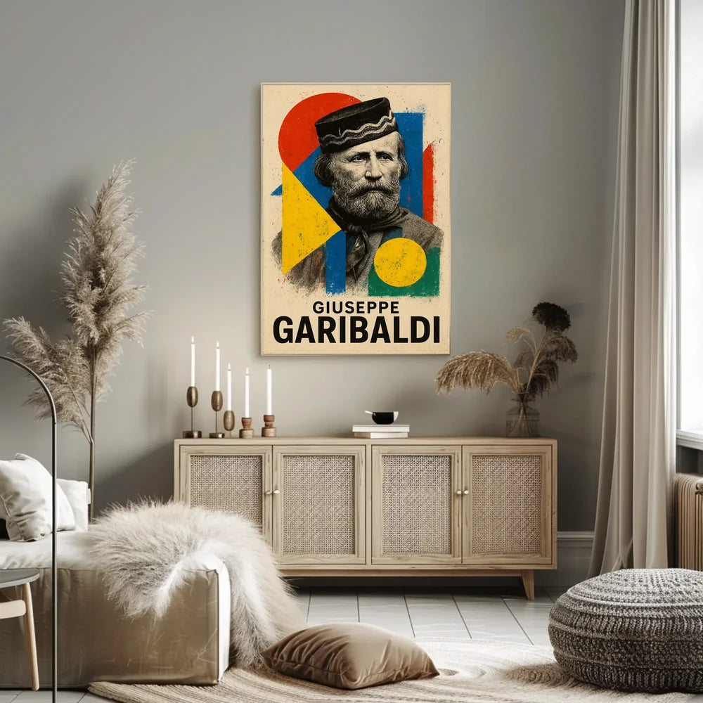 Giuseppe Garibaldi Italian Unification Historical Poster