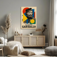 Giuseppe Garibaldi Italian Unification Historical Poster
