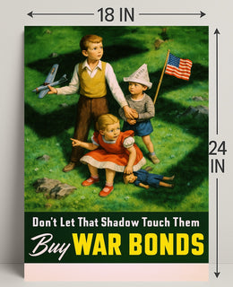 Don't Let That Shadow Touch Them Poster PosterGoat