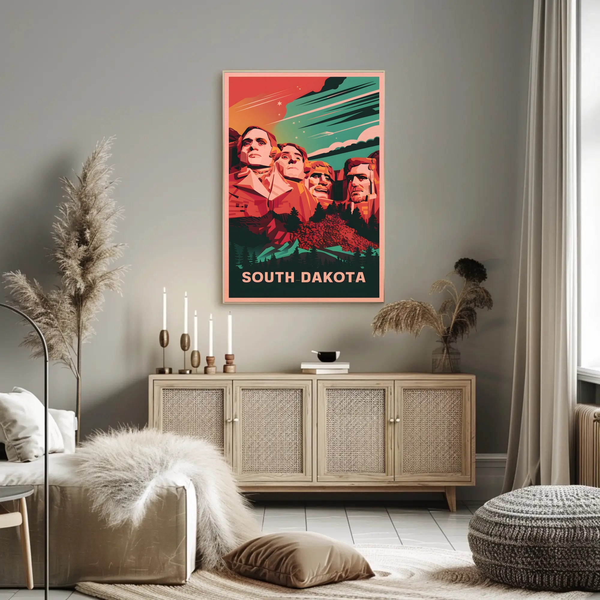 South Dakota Scenic Poster