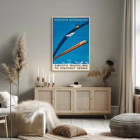 Deutsche Bundesbahn Smooth Travelling Poster