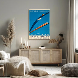 Deutsche Bundesbahn Smooth Travelling Poster