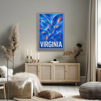 Virginia Abstract Art Abstract Poster