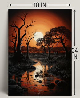 Sunset Serenity Poster