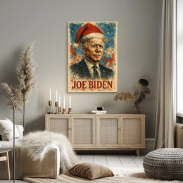 Joe Biden 46th President of the United States Christmas SeriesPoster
