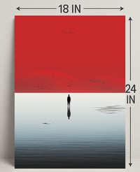 Solitary Reflection Poster