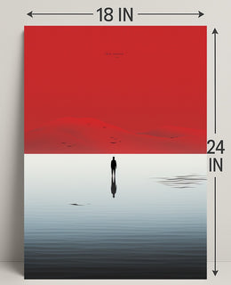 Solitary Reflection Poster