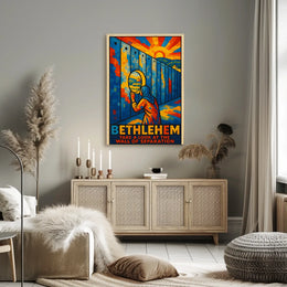 Bethlehem Wall Of Separation Poster