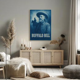 Buffalo Bill Western Cowboy Cultural or Heritage Poster