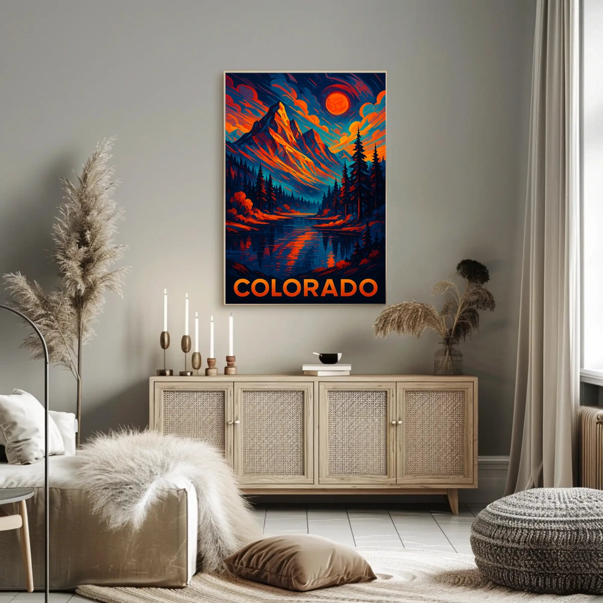 Colorado A Vibrant Landscape Poster