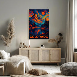 Colorado A Vibrant Landscape Poster