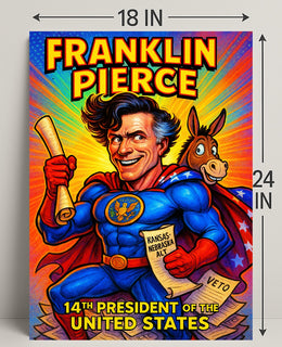 Franklin Pierce 14th President Poster PosterGoat