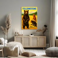 Yellowstone Bears Poster PosterGoat