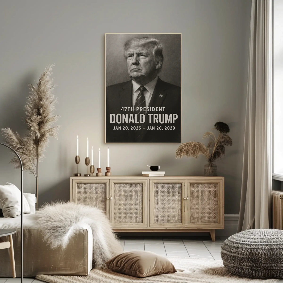 Donald Trump 47th President Poster