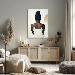Abstract Portrait Wall Art Poster Minimalist Print