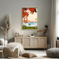 Toulon Sa Rade Splendide Poster