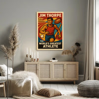 Jim Thorpe The Worlds Greatest Athlete Jim Thorpe Poster