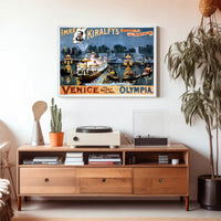 Venetian Festive Spectacle Cultural or Heritage Poster