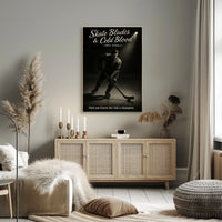 Skate Blades Cold Blood 1955 Finals Poster
