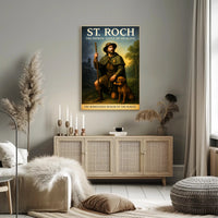 St. Roch The Patron Saint of Healing Poster PosterGoat