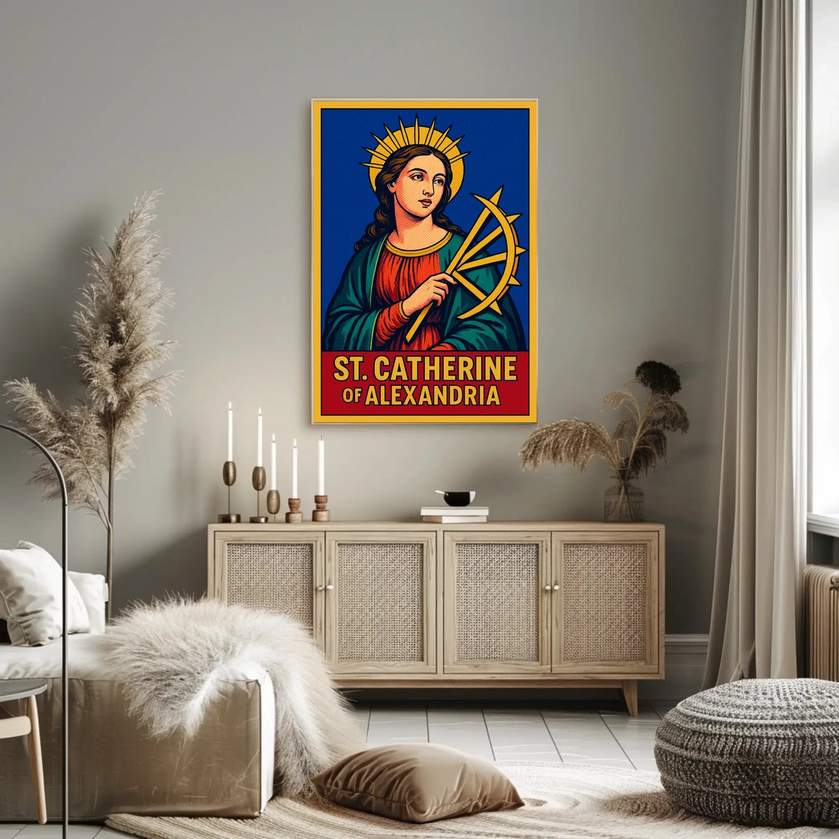 St. Catherine of Alexandria Poster