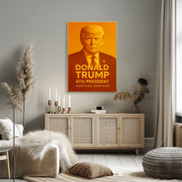 Donald Trump 47th President Poster