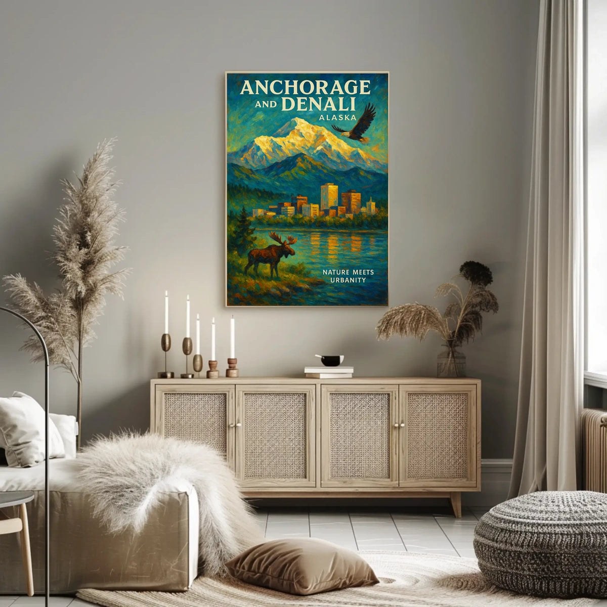 Anchorage and Denali Where Nature Meets Urbanity Description This Poster
