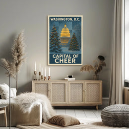 Washington, D.C. Capital Of Cheer Poster